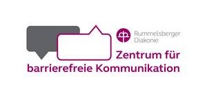 Loge des Zentrums für barrierefreie Kommunikation